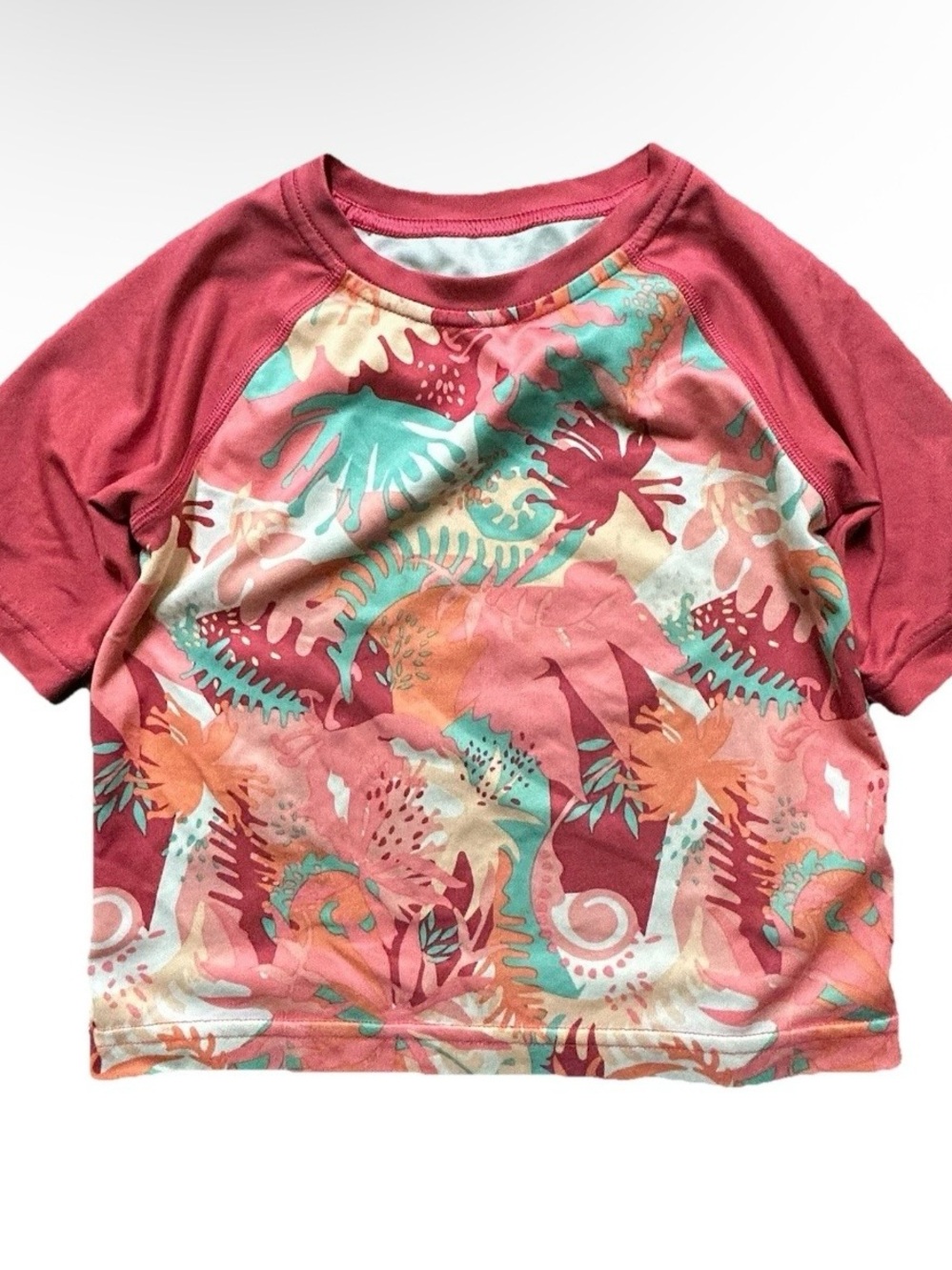 Toddler Girl Patagonia Capilene Base Layer Short Sleeve Shirt Size 12-18 Months